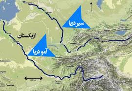 آمو در یا مرز میان افغانستان و تاجکستان را طی کرده وارد ترکنستان شده و به اورال وی ریزد