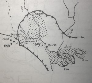 پیش رفتگی خلیج فارس در خوزستان و میانرودان