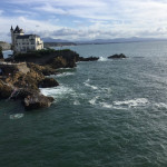 کوه های پیرنه از ساخل بیاریتز