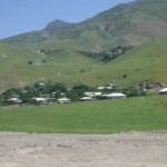 روستایی در قرقیزستان در شمال شرقی پامیر