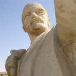 استروشن از معدود شهر هایآسیای میانه است که هنوز مجسمه لنین در میدان شهر قرار دارد. سال 2014 / آخرین باری که به این شهر رفتم/