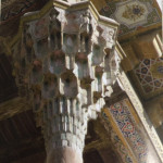 سر ستون مسجد خوض در بخارا