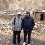 در نزدیکی ایستگاه آبگرم .ارتفاع مرا گرفته بود و بسیار با سختی راه می رفتم