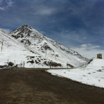 راه اوش به پامیر /کم کم دشت پایان می یابد وشیب راه بیشتر می شود