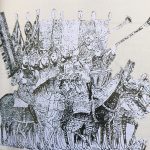 مسلمانان اندلس در سال 824 کرت را تسخیر کردند و پایتخت خود را شهری به نام خندق قرار داد .که امروزه هیراکلیون خوانده می شود . آنها 130 سال یر جزیره حکومت کردند