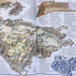 نقشه یکی از شهر هایباقیمانده از هزاره دوم پیش از میلاد . در این شهر ها گاهی بیشاز صد انبار آذوقه برای تامین مواد غذایی اهالی بنا شده بود